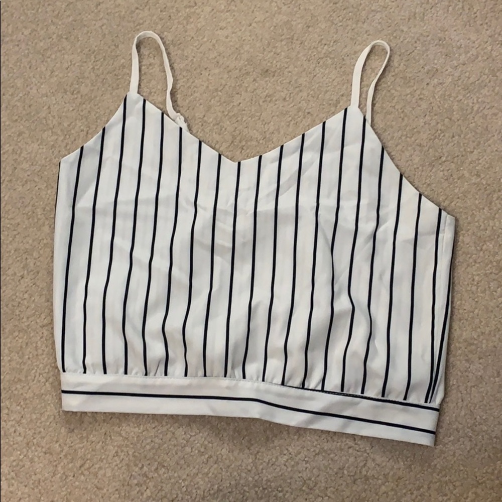 Striped tank top